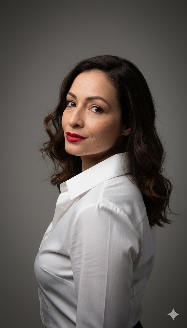 Viviane, CEO da Hard Consultoria, em retrato.